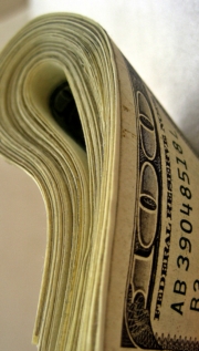 Big wad of US currency