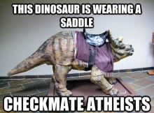 Creationists make themselves look foolish when they pick and choose their science