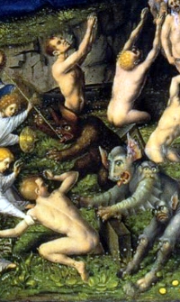 “The Last Judgment” by Stefan Lochner (c. 1435), detail Did Jesus exist?